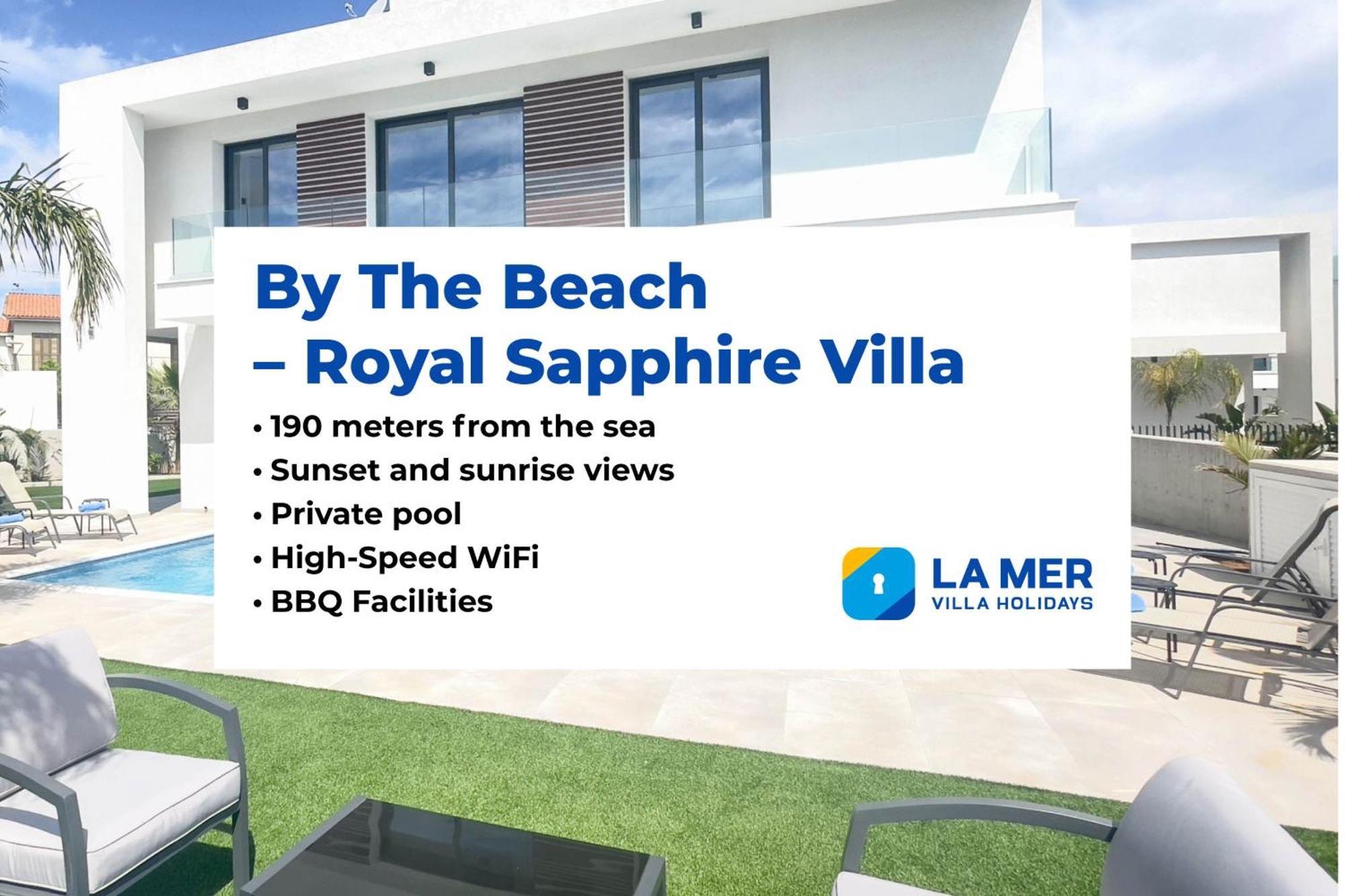 By The Beach - Royal Sapphire Villa Protaras Eksteriør bilde